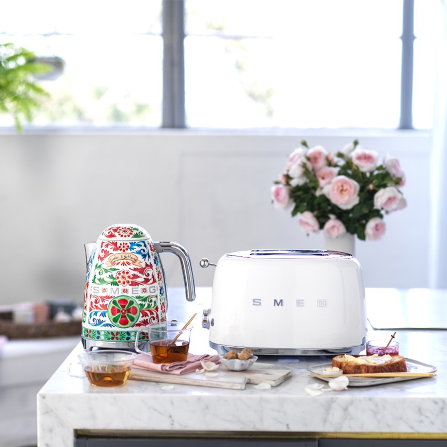 SMEG TSF01WHMEU Broodrooster 50's Style - Mat Wit 10