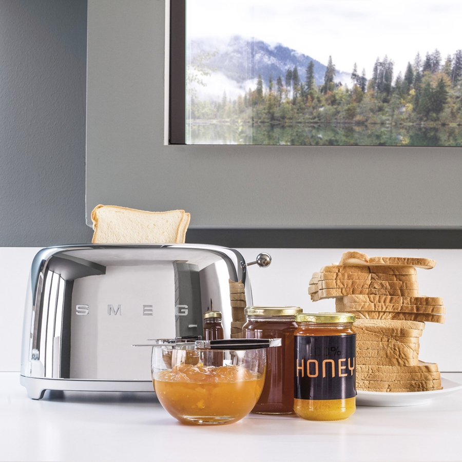 SMEG TSF01SSEU 50's Style Broodrooster - Chroom 13