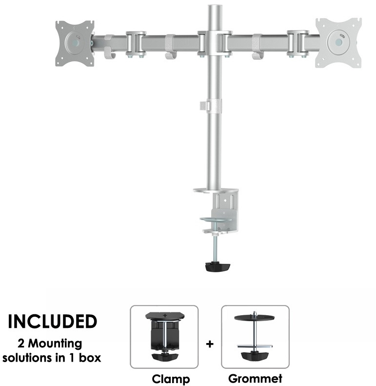 Neomounts by Newstar NM-D135D monitorarm voor 2 schermen 2