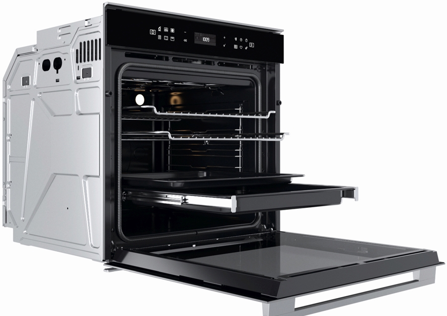 Whirlpool W7 OM4 4S1 P BL inbouw solo oven 7