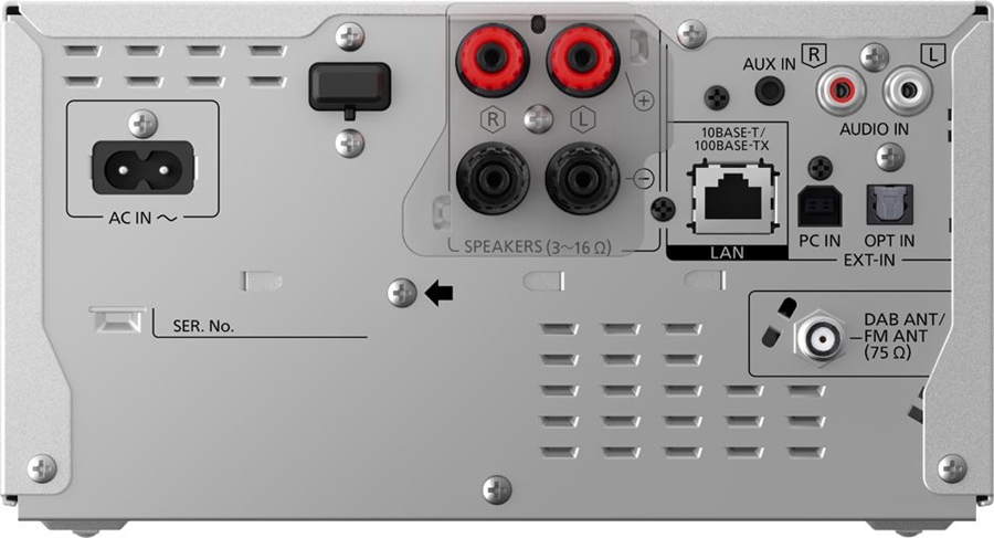 Panasonic SC-PMX802E stereo set met DAB+ 8