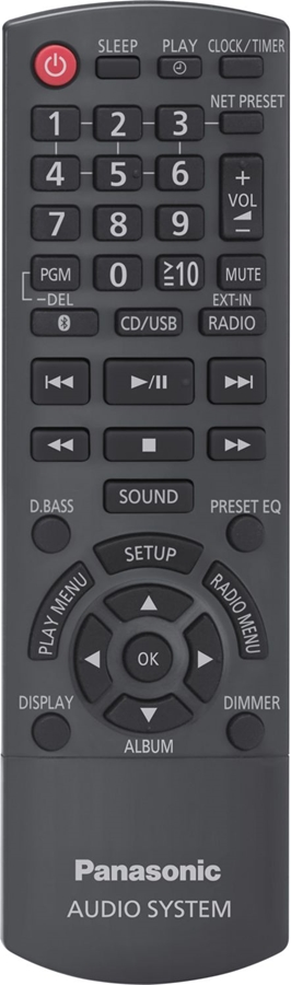 Panasonic SC-PMX802E stereo set met DAB+ 9