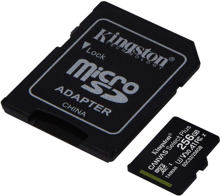 Kingston Canvas Select Plus microSDXC 256GB incl. SD-adapter 4