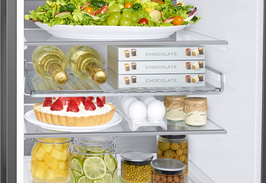 Samsung RB34A7B5DCE Bespoke Cotta Beige koelvriescombinatie 6