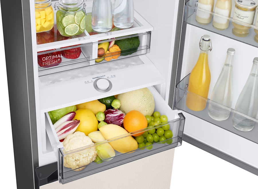 Samsung RB34A7B5DCE Bespoke Cotta Beige koelvriescombinatie 7