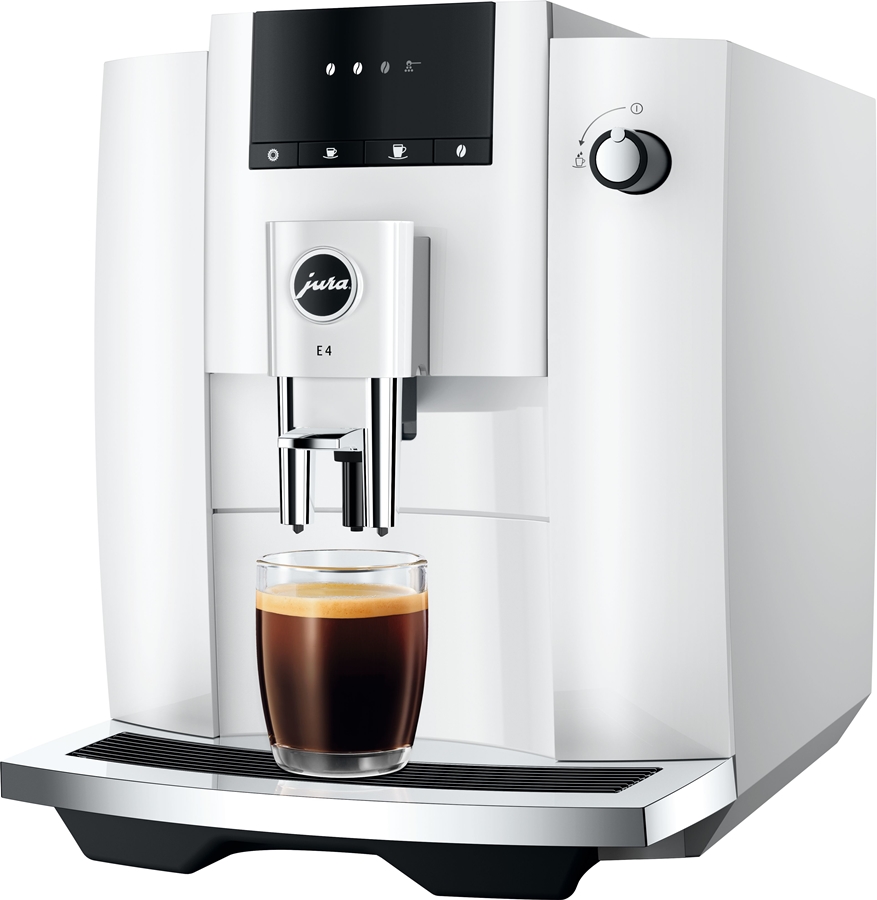 JURA E4 Piano White (EA) Volautomatische Koffiemachine 2