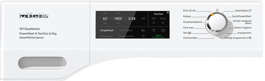 Miele WEH 875 WPS Excellence GreenPerformance wasmachine 2