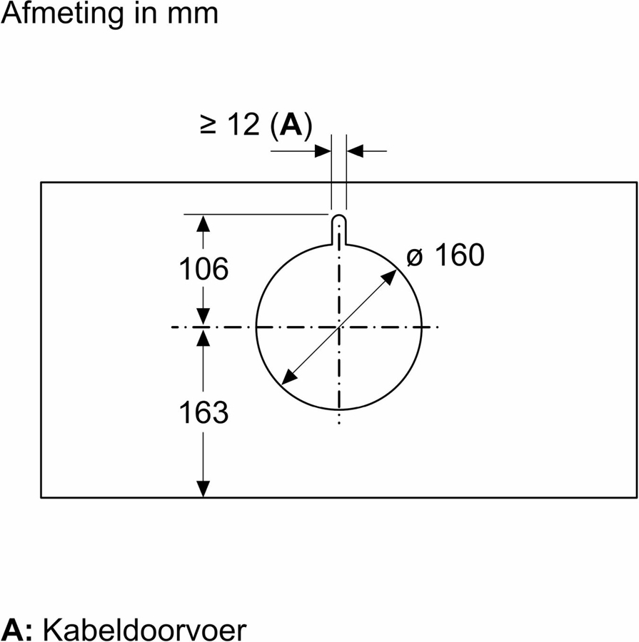 Bosch DBB67AM60 Serie 6 geintegreerde afzuigkap 6