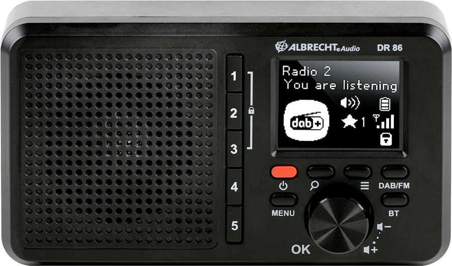 Albrecht DR 89 seniorenradio met DAB+ 1