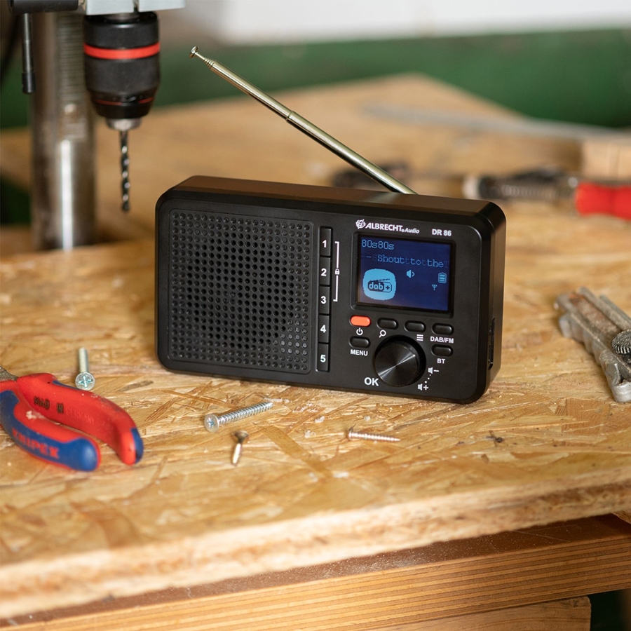 Albrecht DR 89 seniorenradio met DAB+ 6
