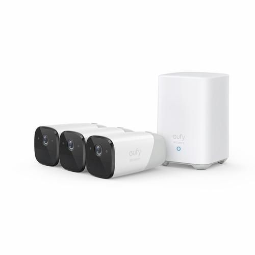 Eufy Eufycam 2 Pro 3 stuks met HomeBase 1