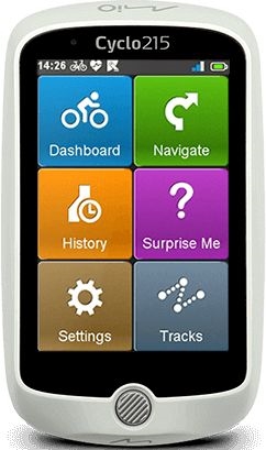 Mio Cyclo 215HC fietsnavigatie 1