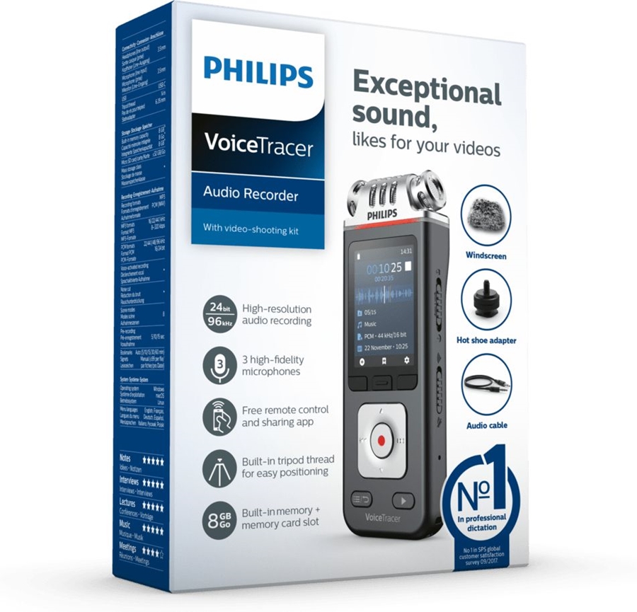 Philips DVT7110 memorecorder 2