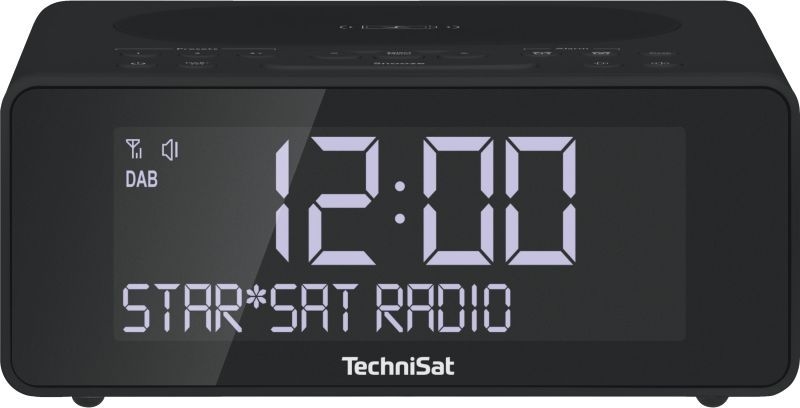Technisat Digitradio 52 DAB+ wekkerradio met oplaadpad 1