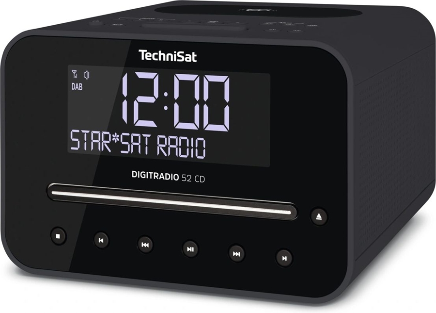 Technisat Digitradio 52 CD DAB+ wekkerradio met oplaadpad 3