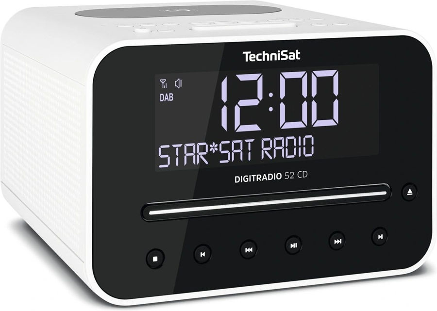 Technisat Digitradio 52 CD DAB+ wekkerradio met oplaadpad 2