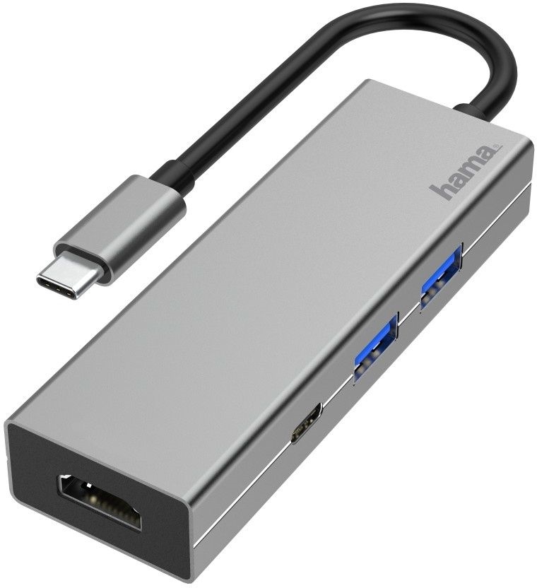 Hama USB-C Multiport 4-poorts 1