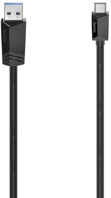 Hama USB-C - USB-A kabel 0,75m 1