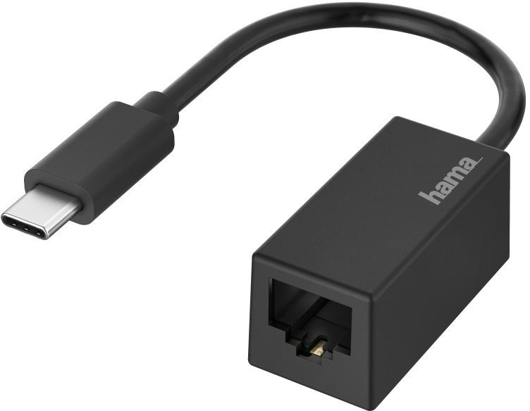 Hama Netwerk adapter, USB-C - LAN gigabit 1