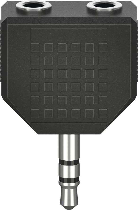 Hama Audio-adapter 3,5mm jack-stekker 2