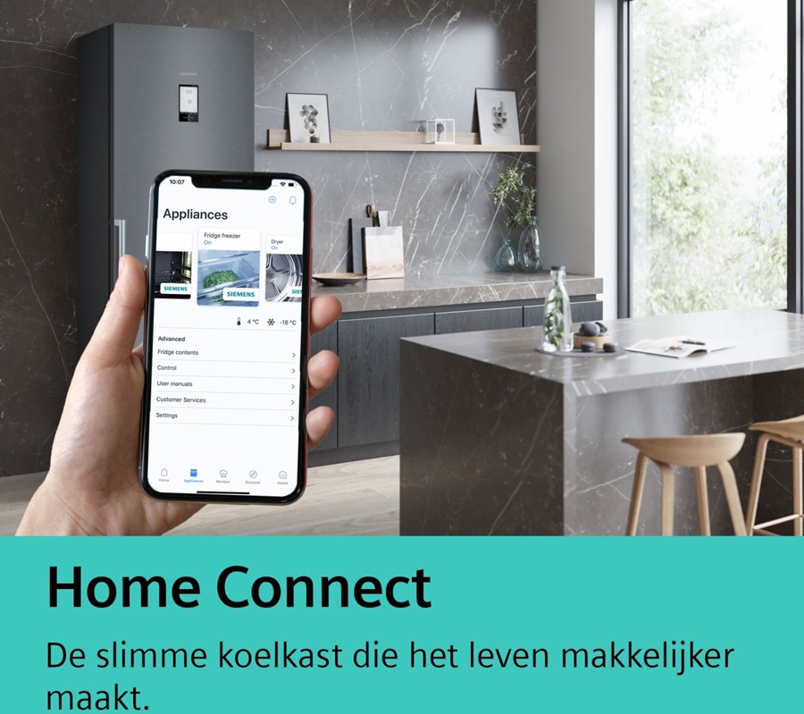 Siemens KG39NAXCF iQ500 koelvriescombinatie 3