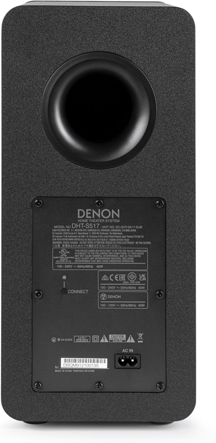 Denon DHT-S517 Dolby Atmos soundbar 5