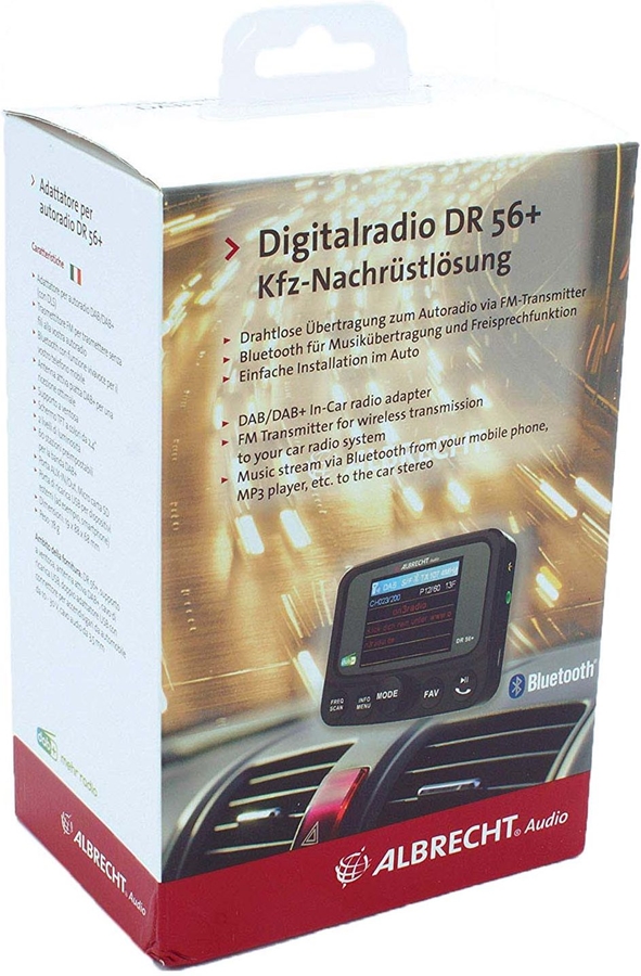 Albrecht DR+ DAB+ autoradio adapter 4