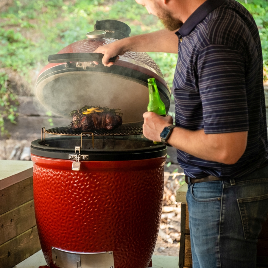 Kamado Joe Classic Joe III stand-alone houtskool barbecue 23