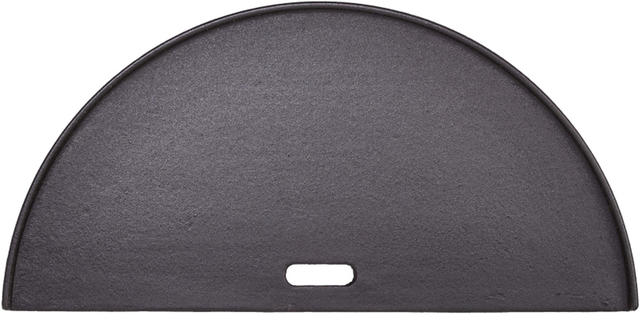 Kamado Joe Half Moon Cast Iron Reversible Griddle - Classic Joe ®  2