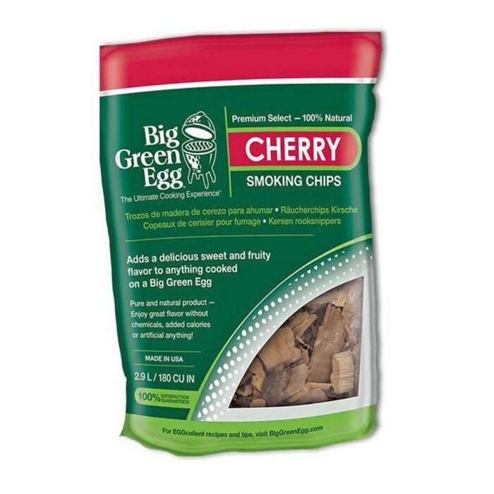 Big Green Egg - houtsnippers cherry 1