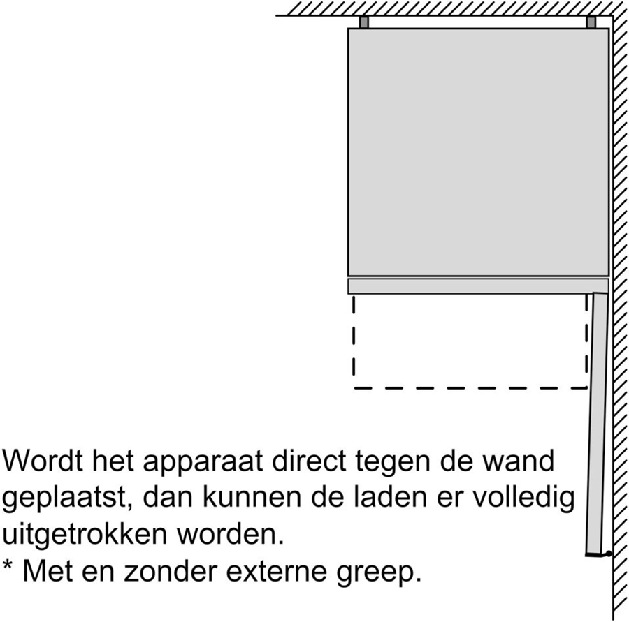 BOSCH KGN33NWEB Serie 2 Koel-vriescombinatie 11
