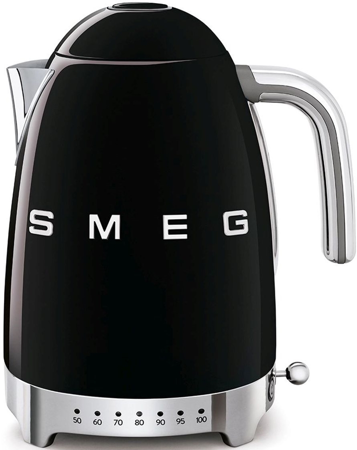 SMEG KLF04BLEU Waterkoker 50's Style - Zwart 1