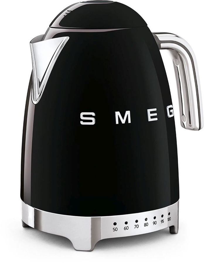 SMEG KLF04BLEU Waterkoker 50's Style - Zwart 2