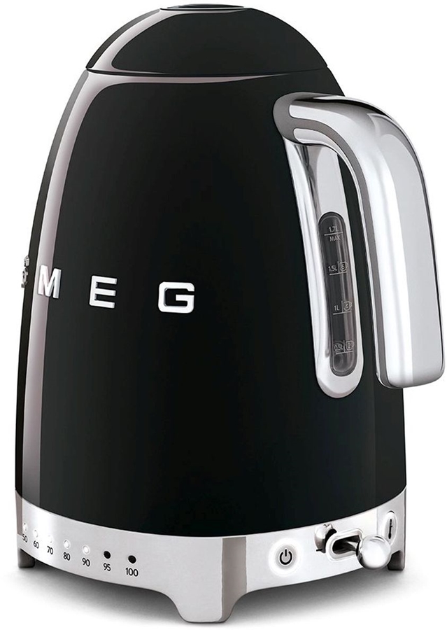 SMEG KLF04BLEU Waterkoker 50's Style - Zwart 3