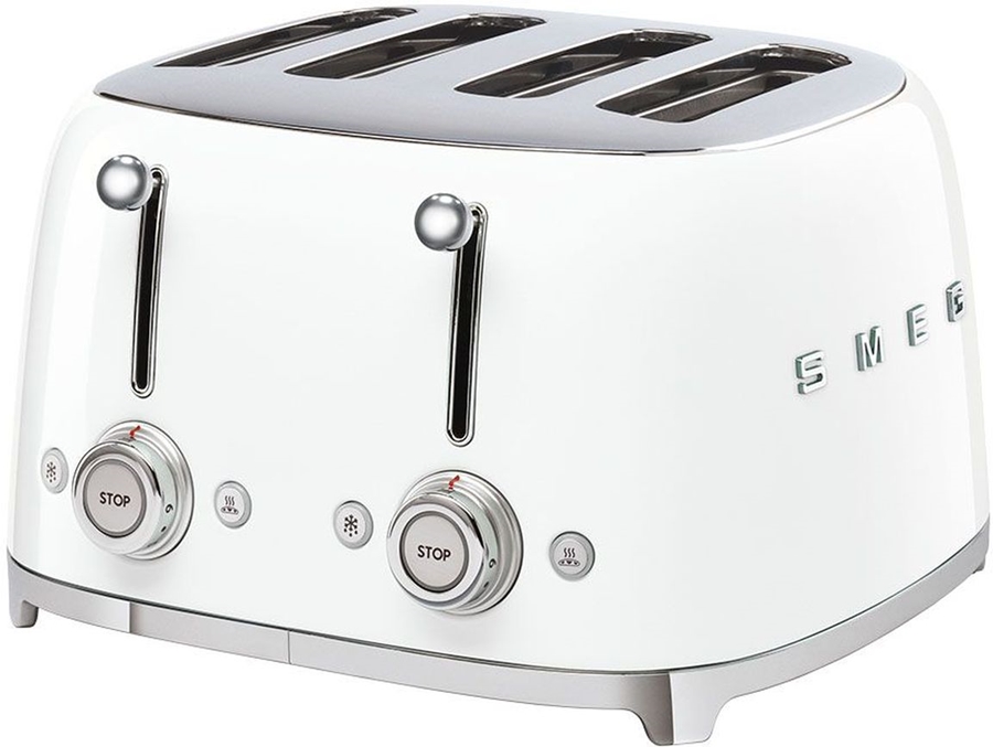 SMEG TSF03WHEU 50's Style Broodrooster - Wit  1