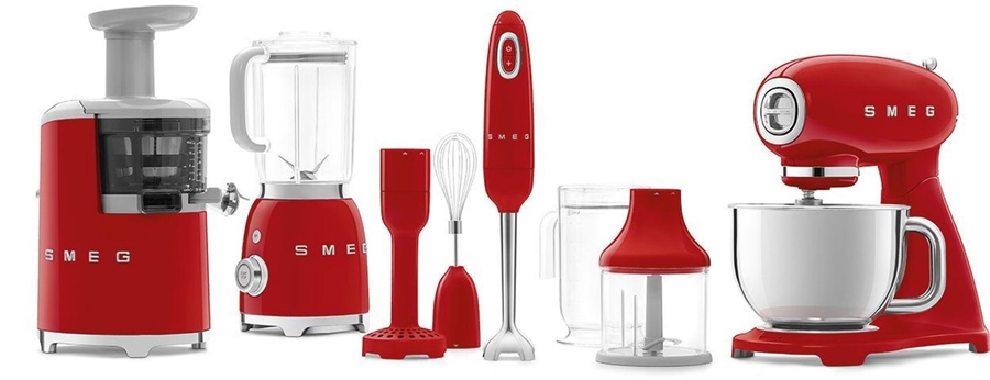 SMEG SMF03RDEU 50's Style Keukenmachine - Rood 8
