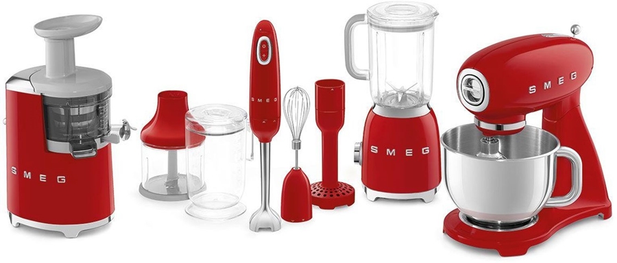 SMEG SMF03RDEU 50's Style Keukenmachine - Rood 9