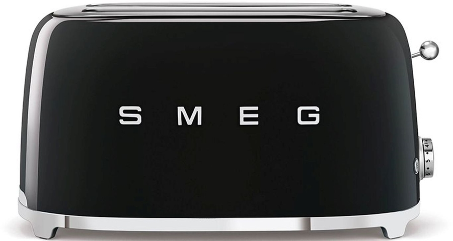 SMEG TSF02BLEU 50's Style Broodrooster - Zwart 1