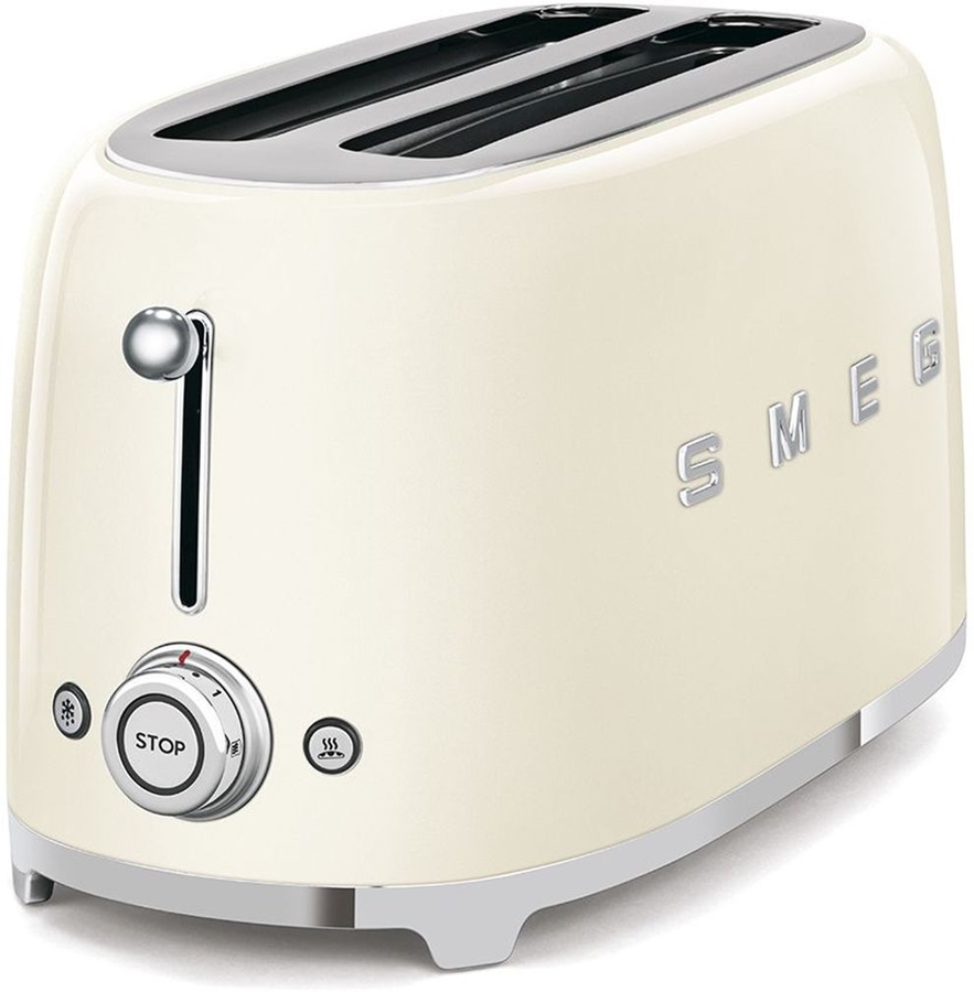 SMEG TSF02CREU 50's Style Broodrooster - Creme 2