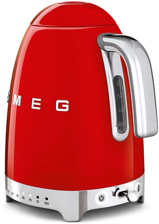 SMEG KLF04RDEU Waterkoker 50's Style - Rood 3