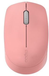 Rapoo "M100 Silent" multimodus draadloze stille optische muis roze 1