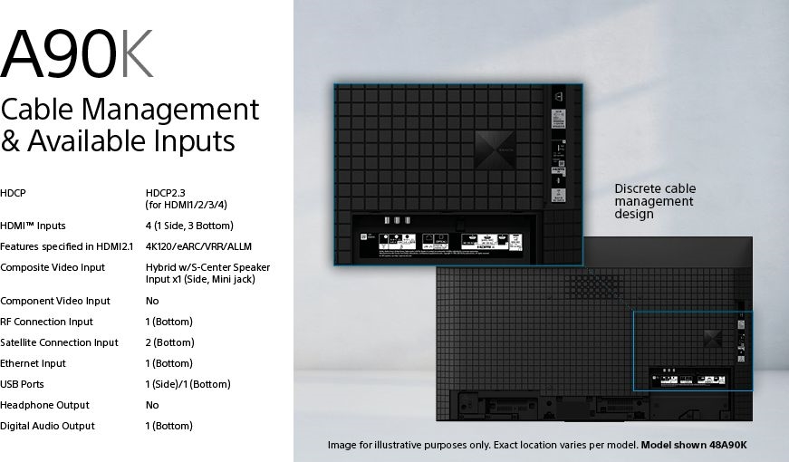 Sony Bravia XR-42A90K 4K OLED TV 15