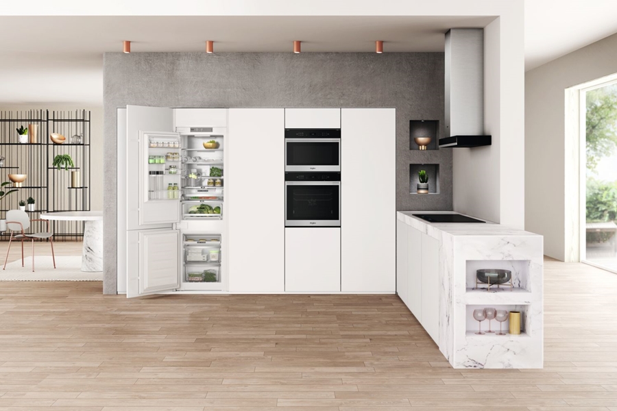 Whirlpool WHC18 T574 P inbouw koelvriescombinatie 9