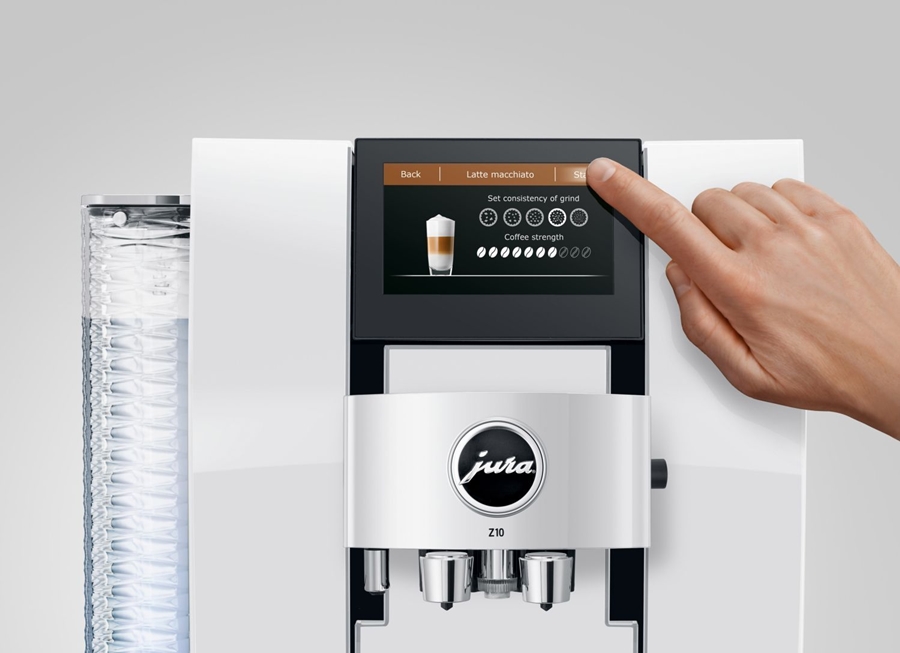 JURA Z10 Diamond White (EA) Volautomatische Koffiemachine 18