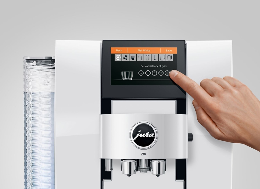 JURA Z10 Diamond White (EA) Volautomatische Koffiemachine 19