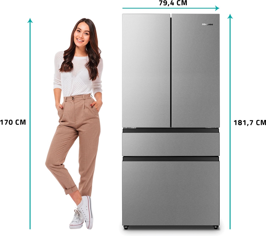 Hisense RF540N4SBI2 French Door Koel-vriescombinatie 18