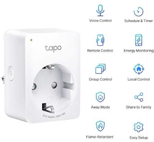 TP-Link Tapo P110 Mini Smart stopcontact 2