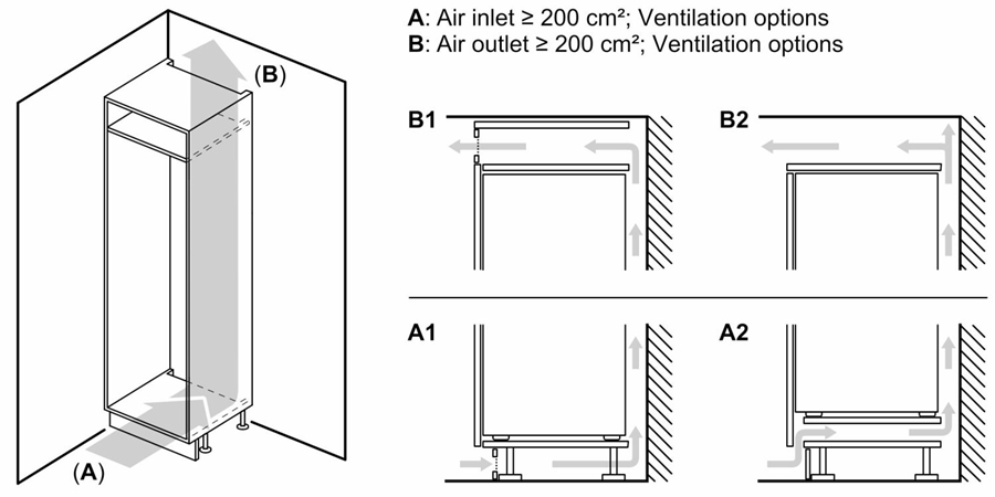 Siemens KI41RNSE0 iQ100 inbouw 1-deurskoelkast 5