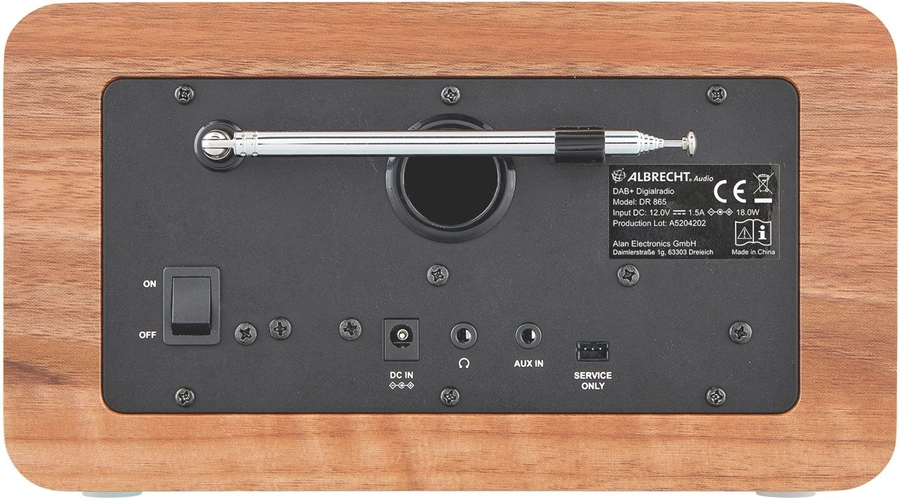 Albrecht DR 865 DAB+ seniorenradio 6