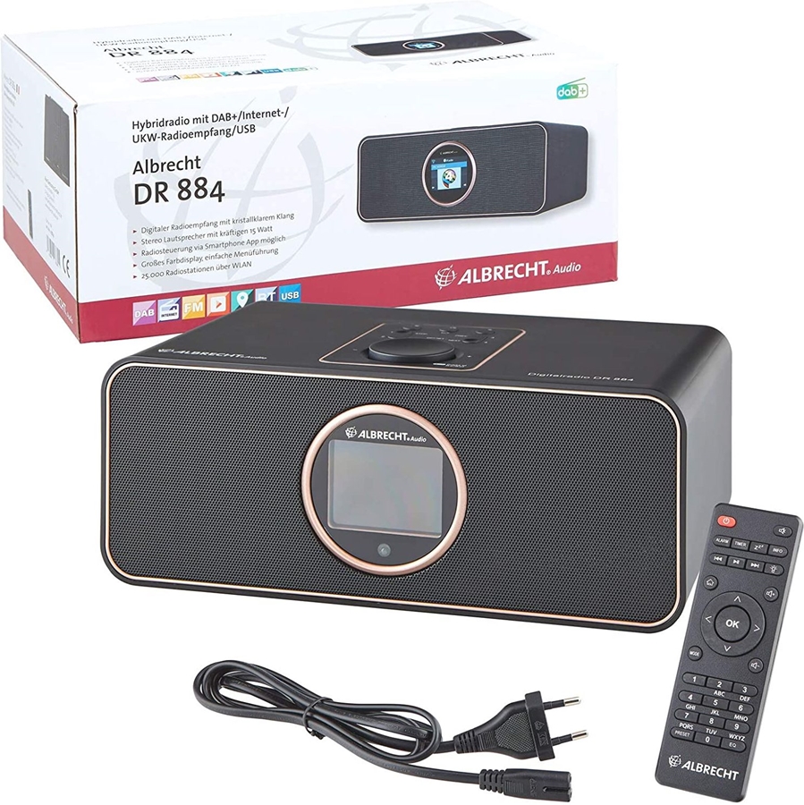 Albrecht DR 884 DAB+ internetradio 4